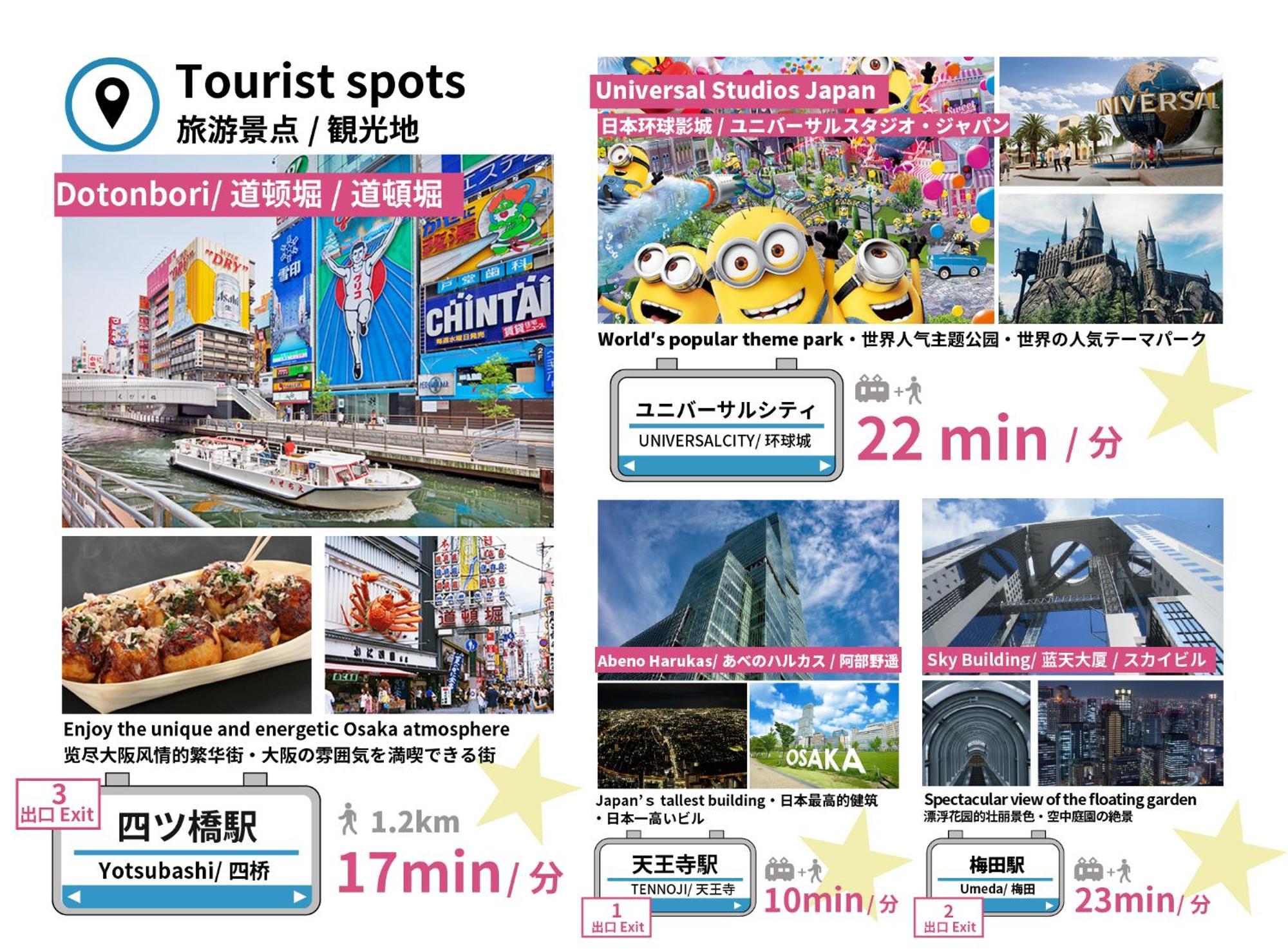 大阪市ティノアナスタシアアパートメント エクステリア 写真